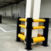 重庆柔性护栏厂家_AGV 机器人防撞护