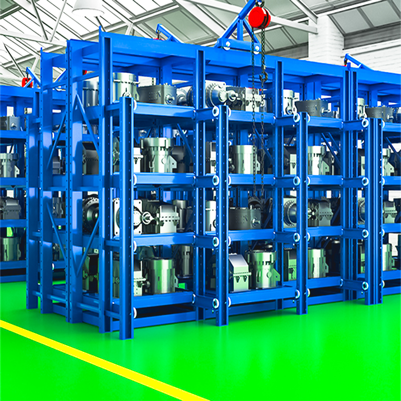 重庆模具货架厂家_抽屉式模具架定