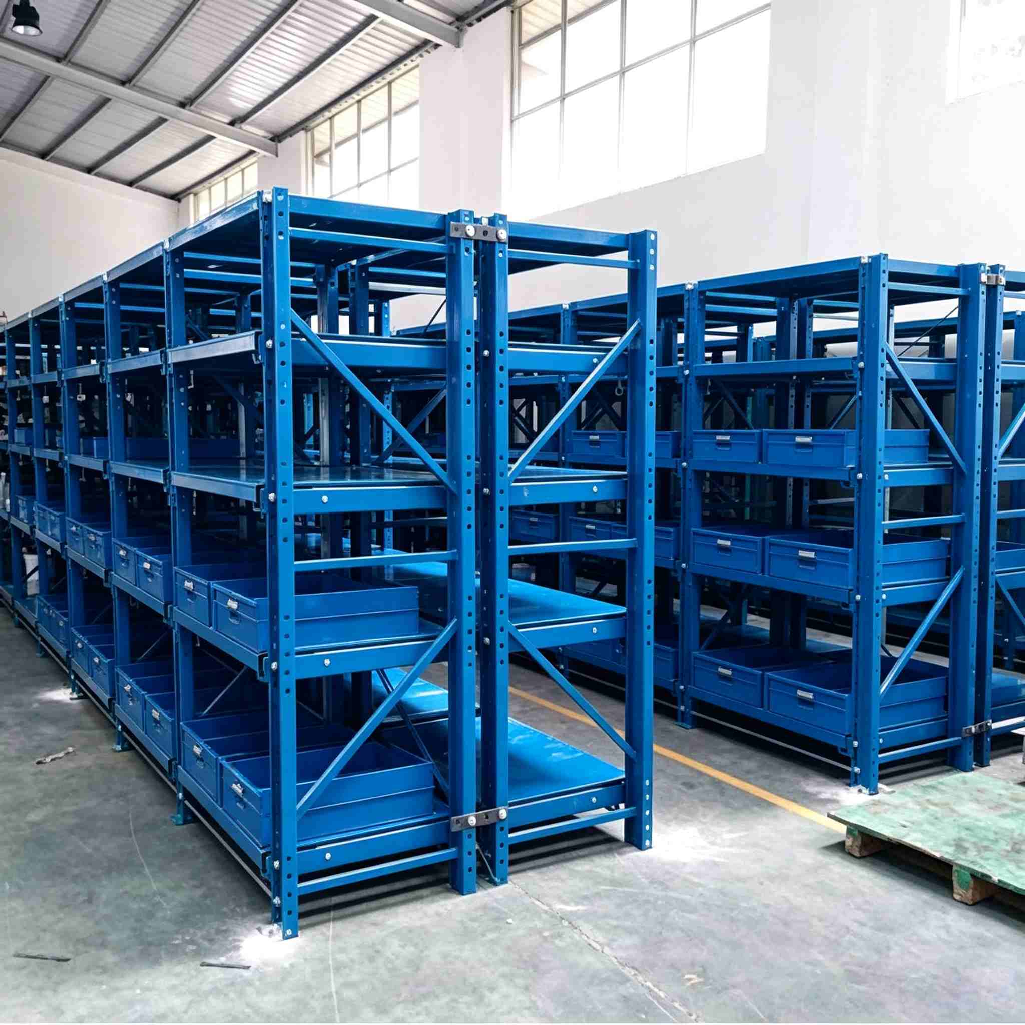 抽屉式模具货架助力医疗器械企业模具管理升级
