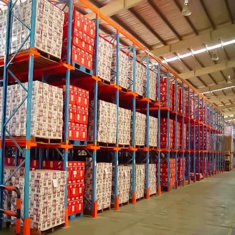 驶入式货架 食品物流库房定制货架 重庆西自达